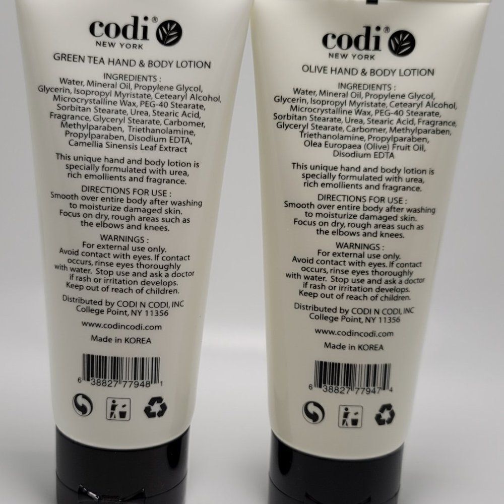 NEW Codi Hand & Body Lotion - Picture 2 of 2